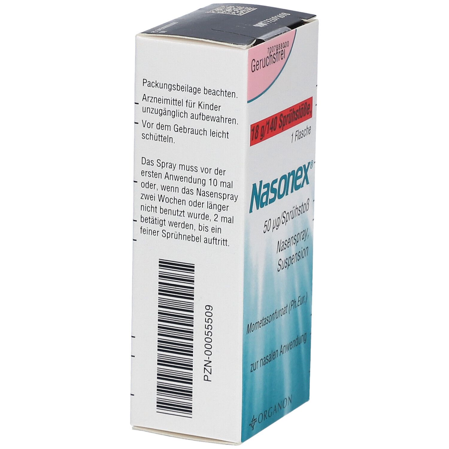 Nasenspray nasonex nebenwirkungen cortison Beipackzettel von