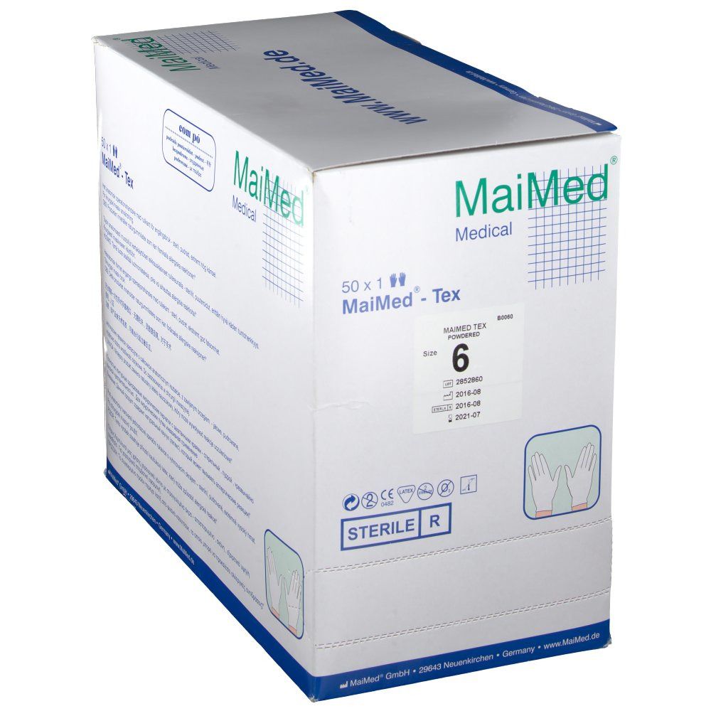 MaiMed® Tex OP-Handschuh aus Latex steril