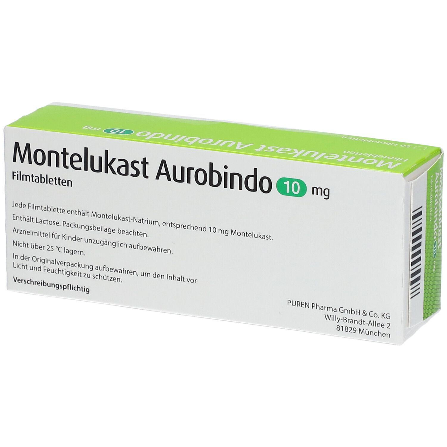 Montelukast Aurobindo 10 mg