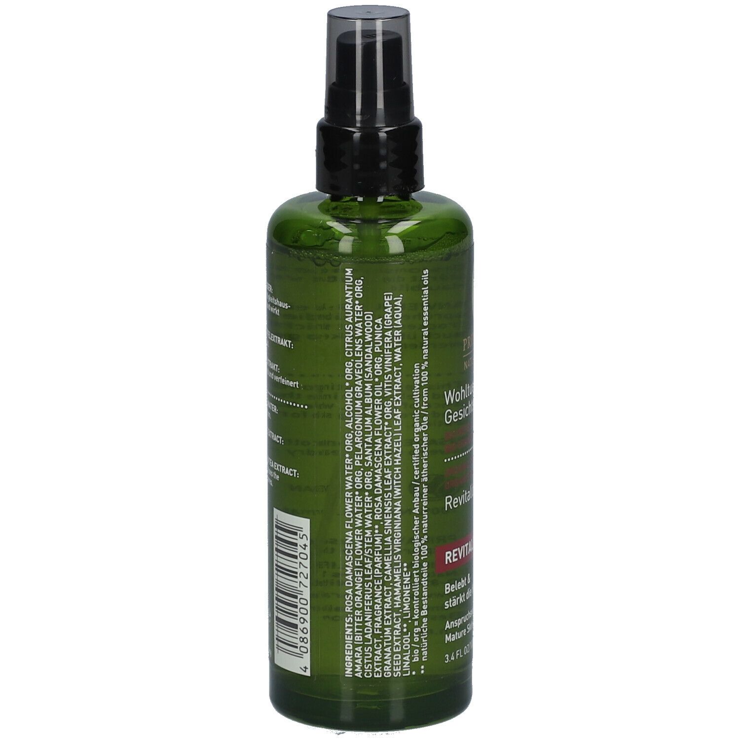 PRIMAVERA® Wohltuendes Gesichtswasser bio Rose-Granatapfel