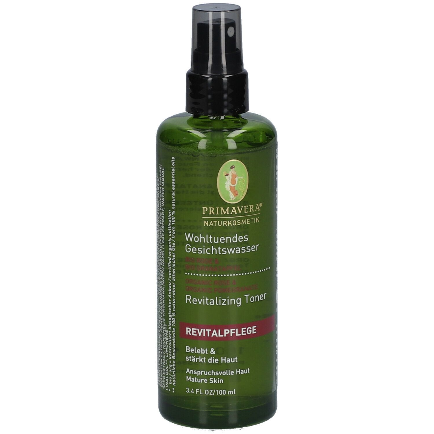 PRIMAVERA® Wohltuendes Gesichtswasser bio Rose-Granatapfel