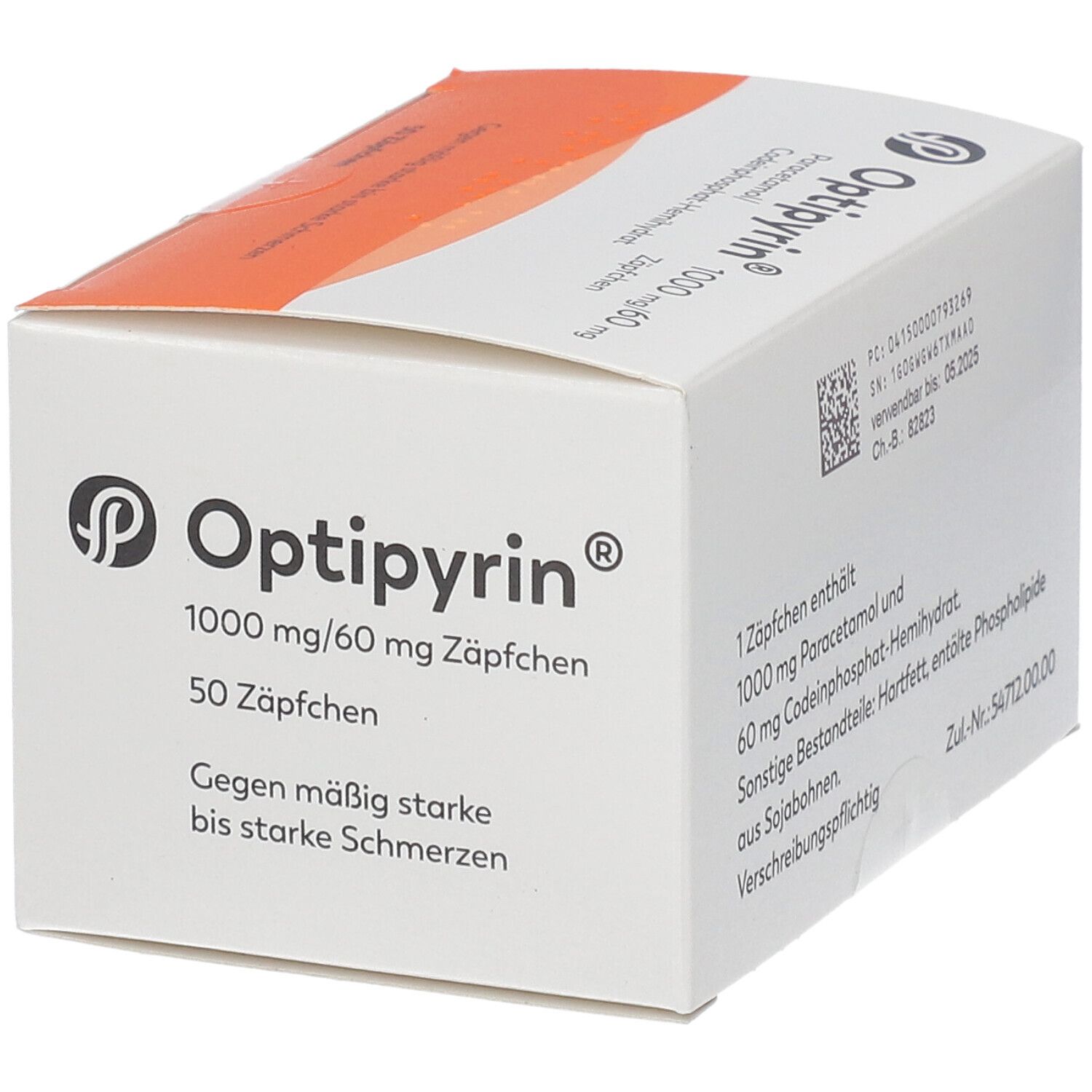 Optipyrin® 1000 mg/60 mg Zäpfchen
