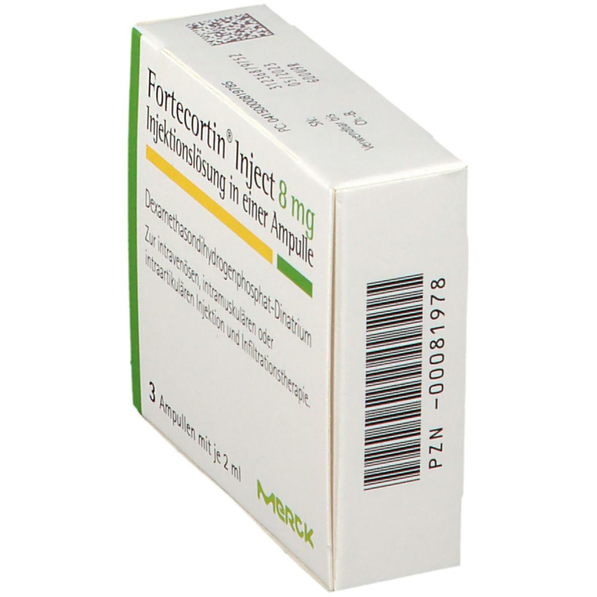 Fortecortin Inject 8 mg Inj.Lsg.i.e.Ampullen 3 St Ampullen