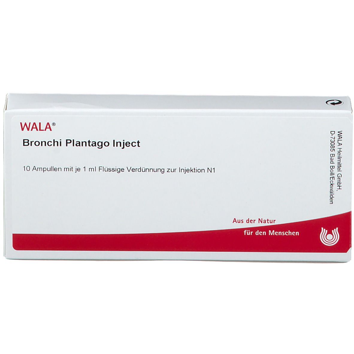 WALA® Bronchi Plantago Inject Amp.