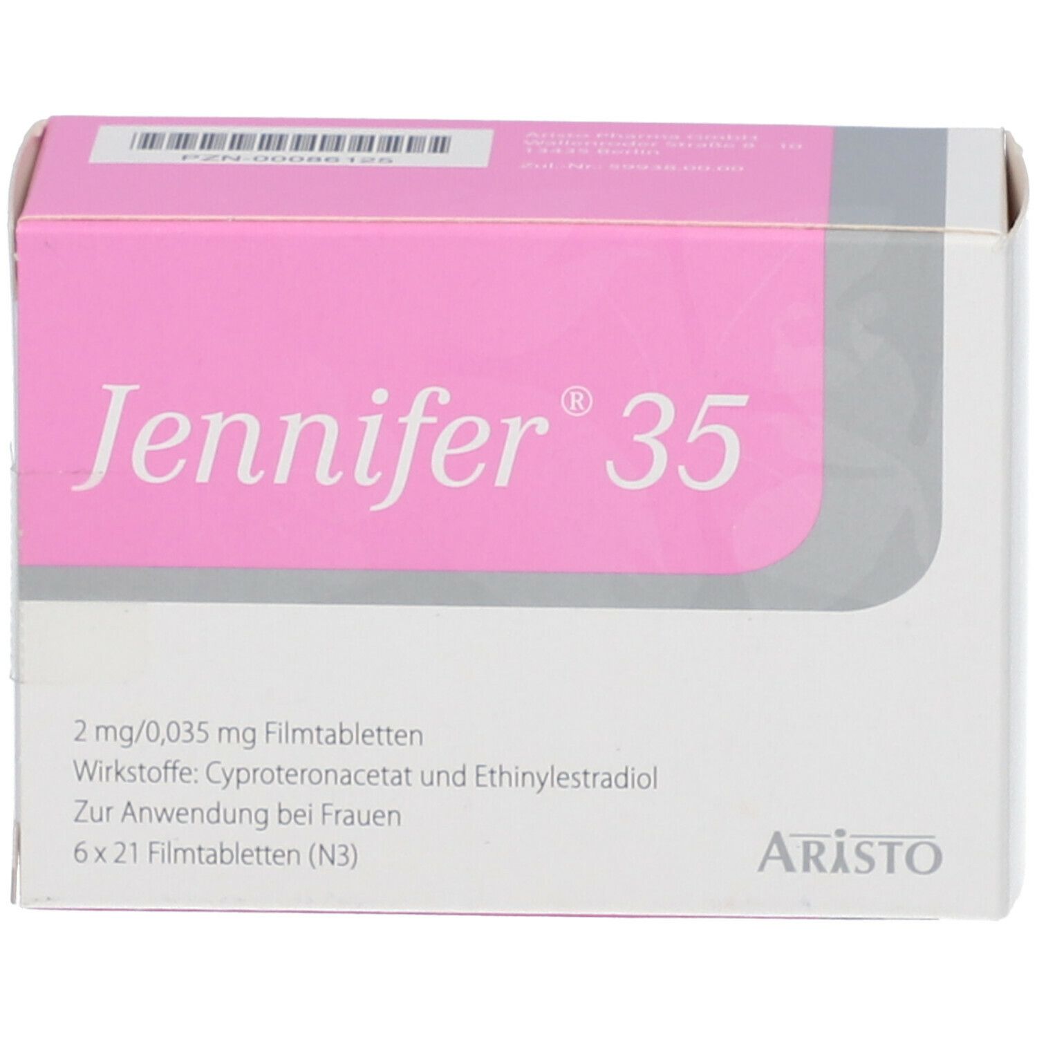 Jennifer 35 Aristo® 2 mg/0,035 mg