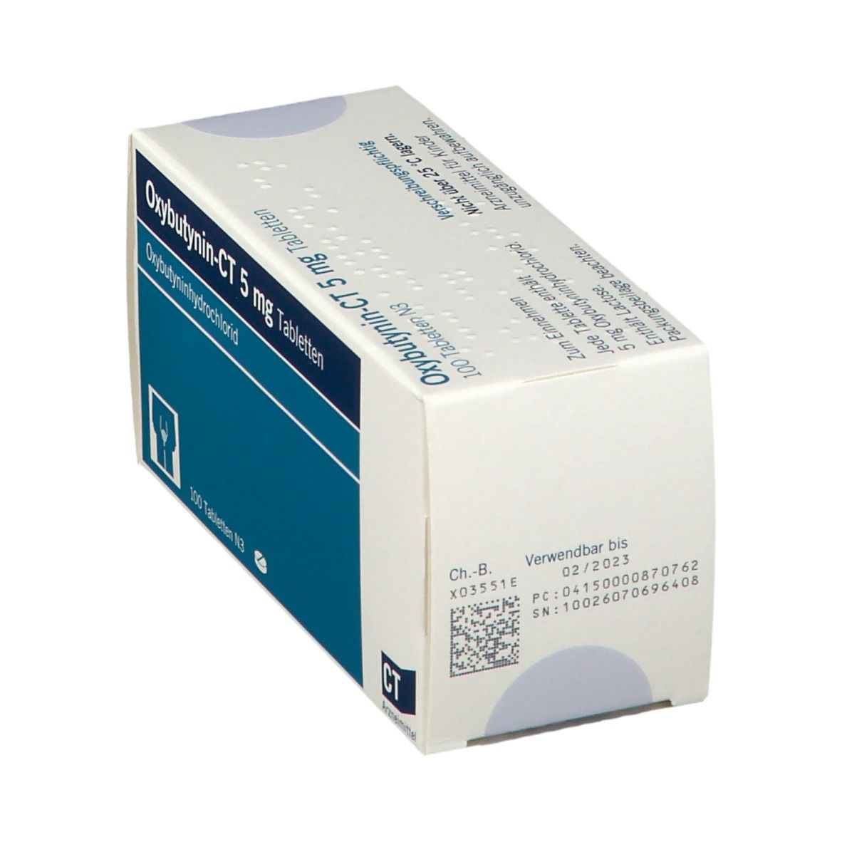 Oxybutynin-Ct 5 mg Tabletten 100 St