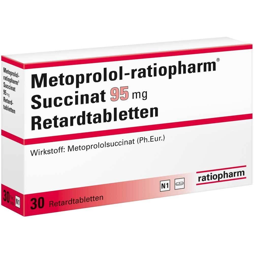 Metoprolol-ratiopharm® Succinat 95 mg