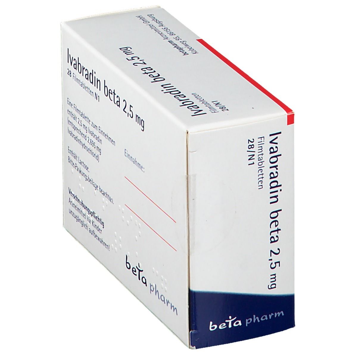 Ivabradin beta 2,5 mg