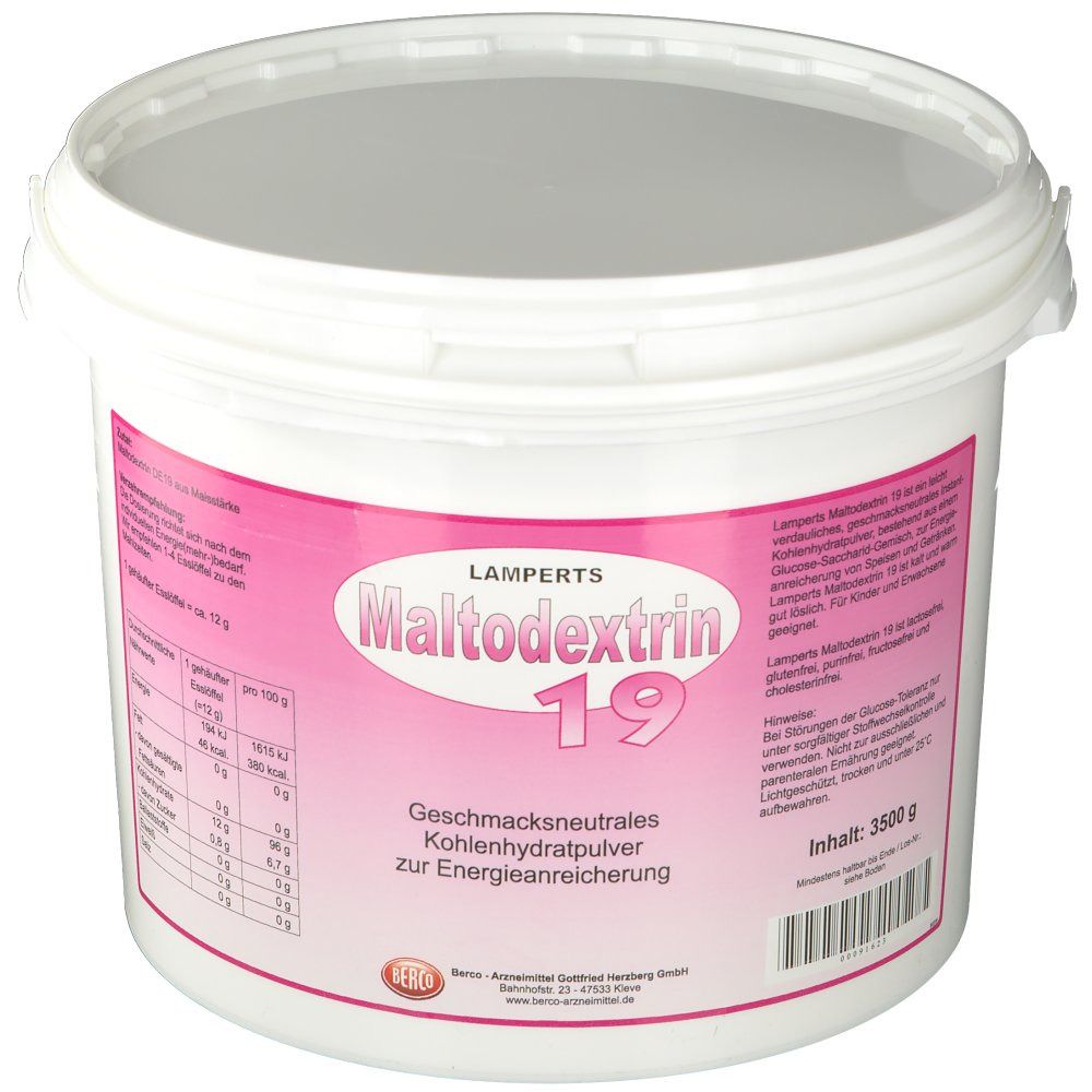 Lamperts Maltodextrin 19 Pulver