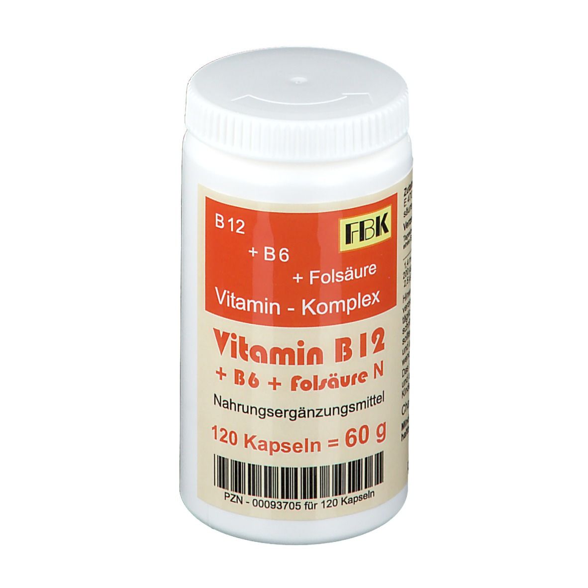Bioxera® Vitamine B12 + B6 + Acide folique N