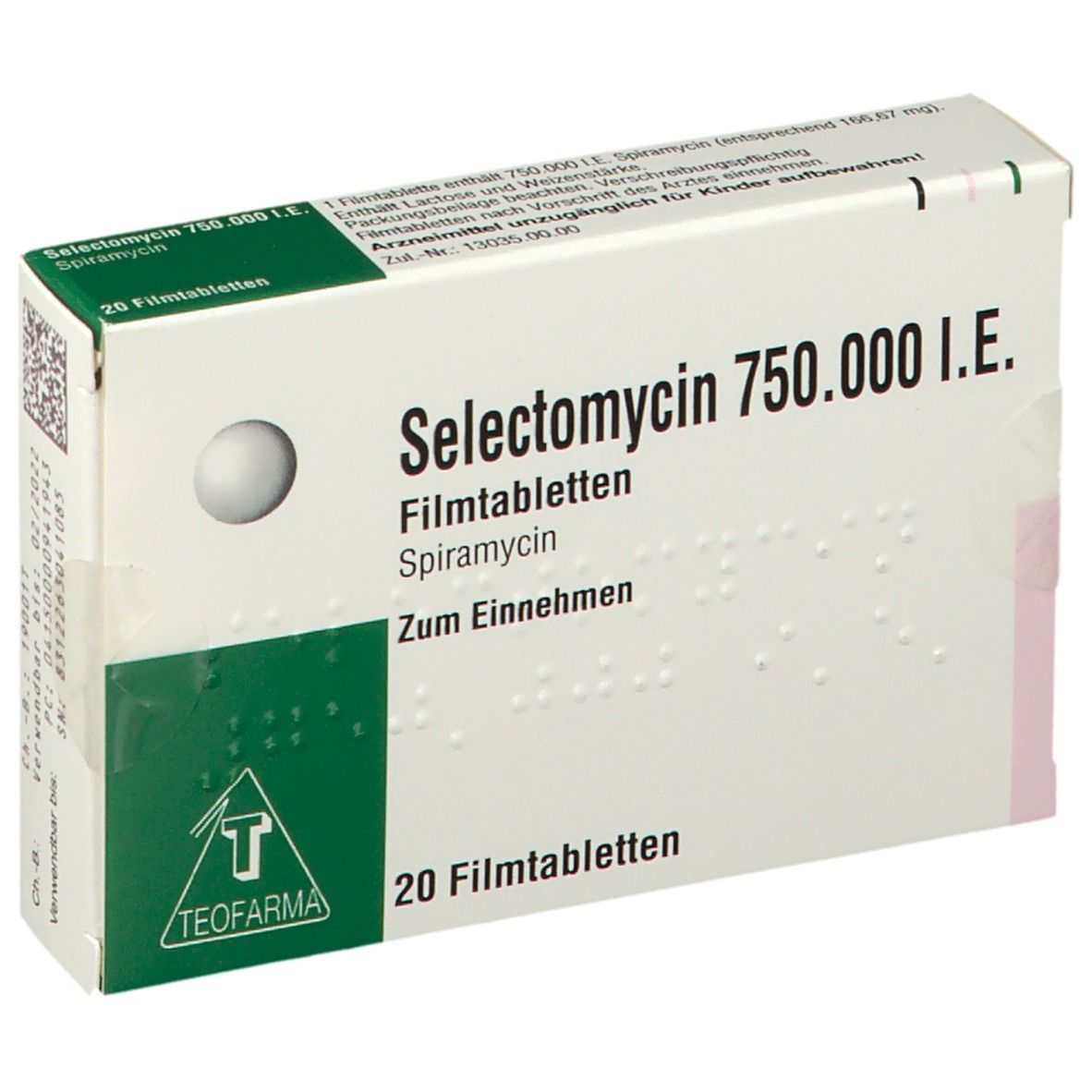 Selectomycin 750.000 I.E.