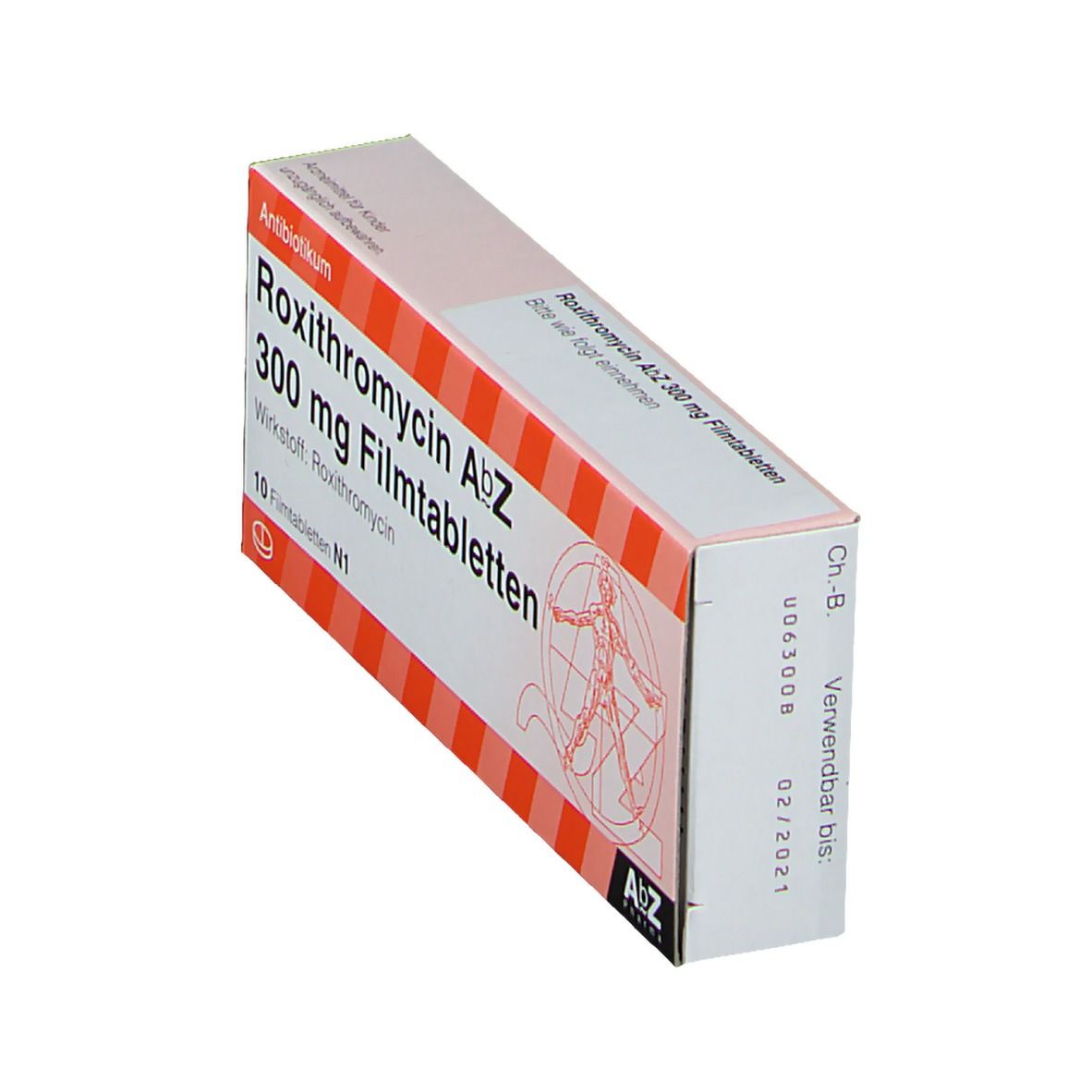 Roxithromycin AbZ 150 mg Filmtabletten 20 St