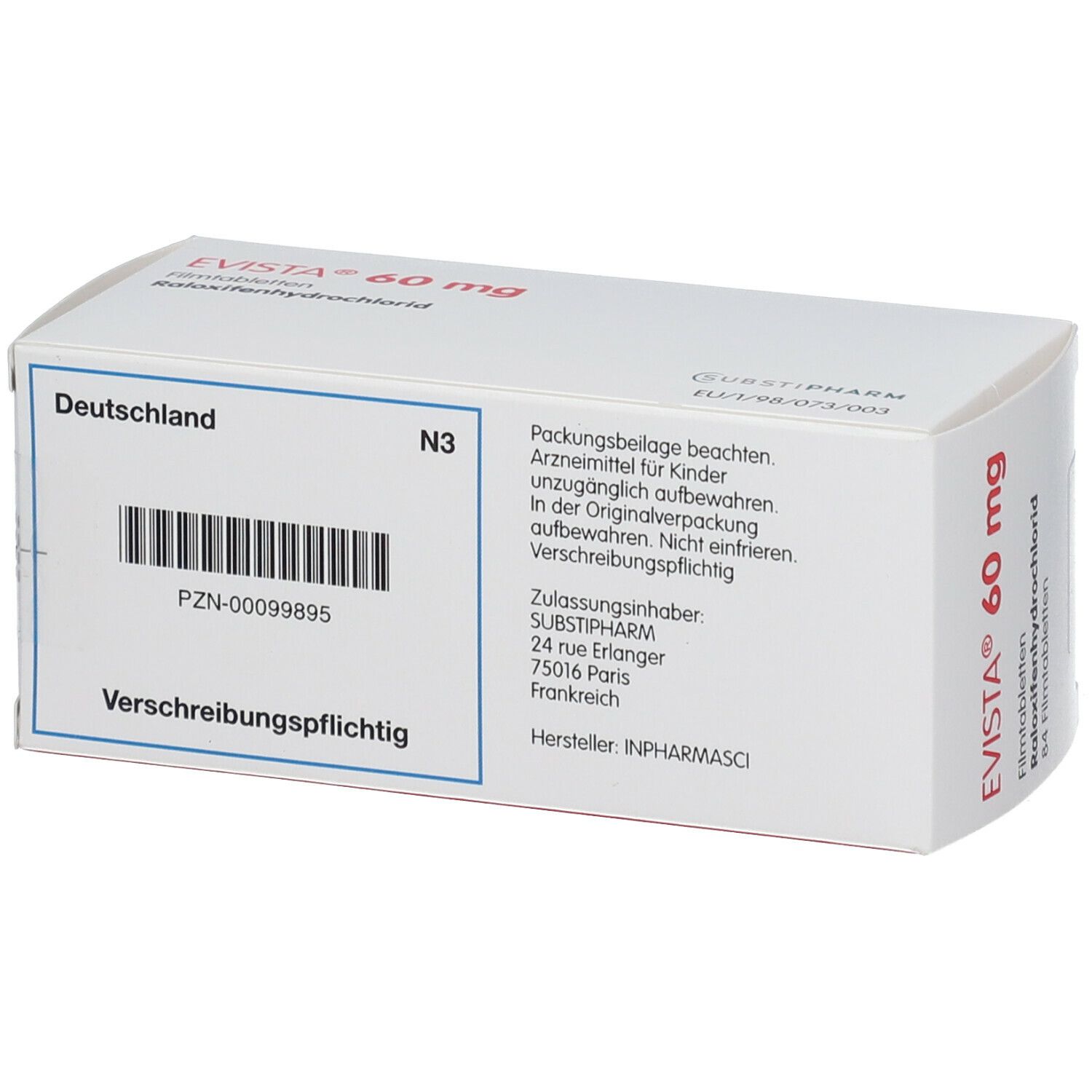 EVISTA 60 mg Filmtabletten