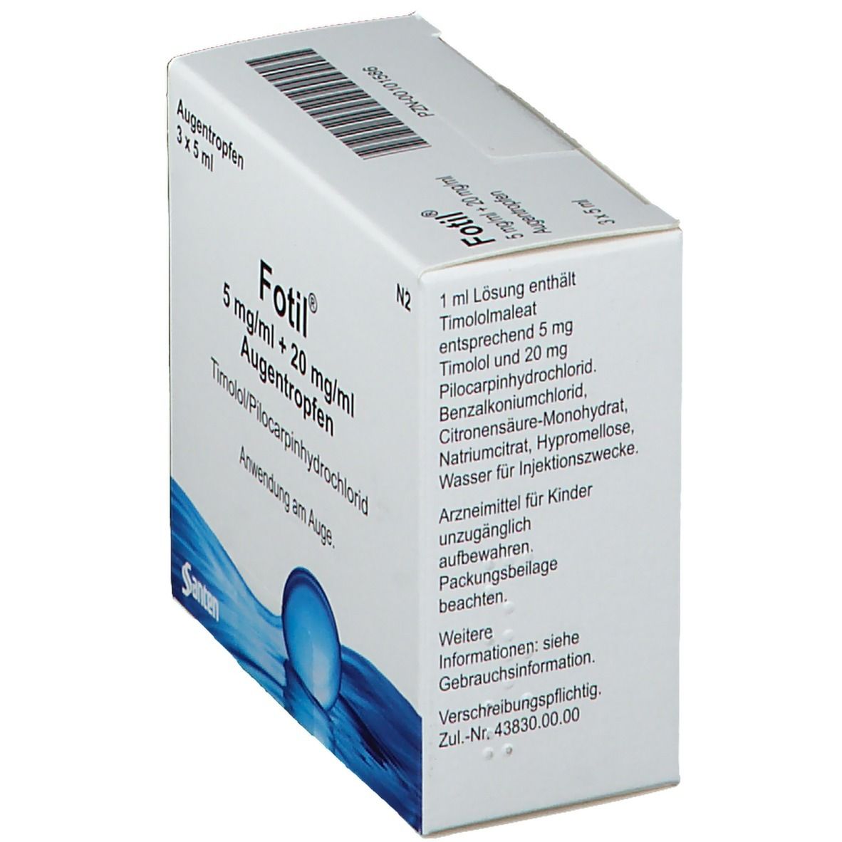 Fotil® 5 mg/ml + 20 mg/ml