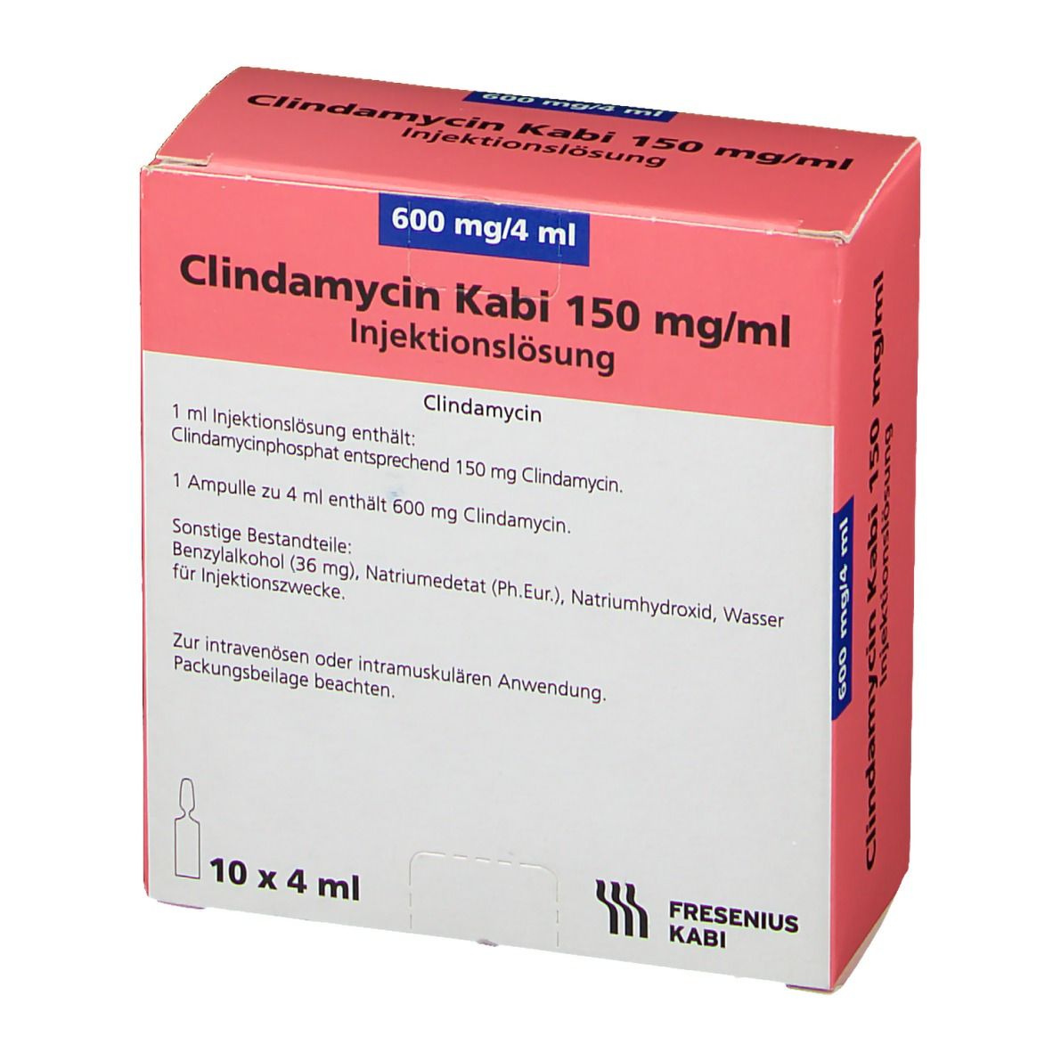 Clindamycin Kabi 600 mg/4 ml