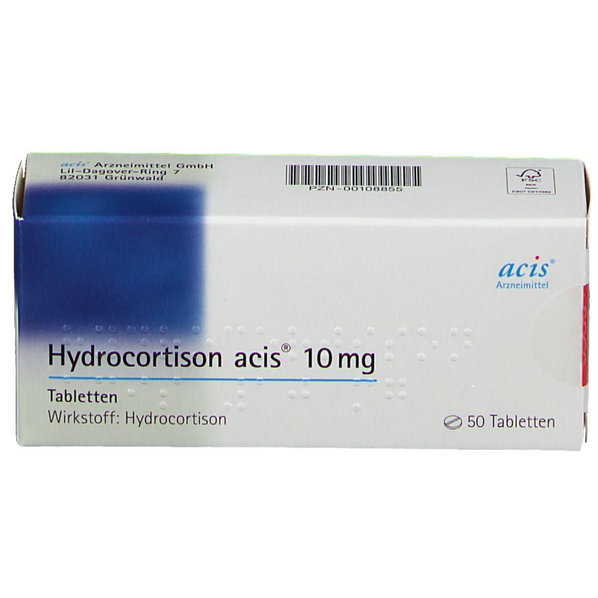 Hydrocortison acis® 10Mg