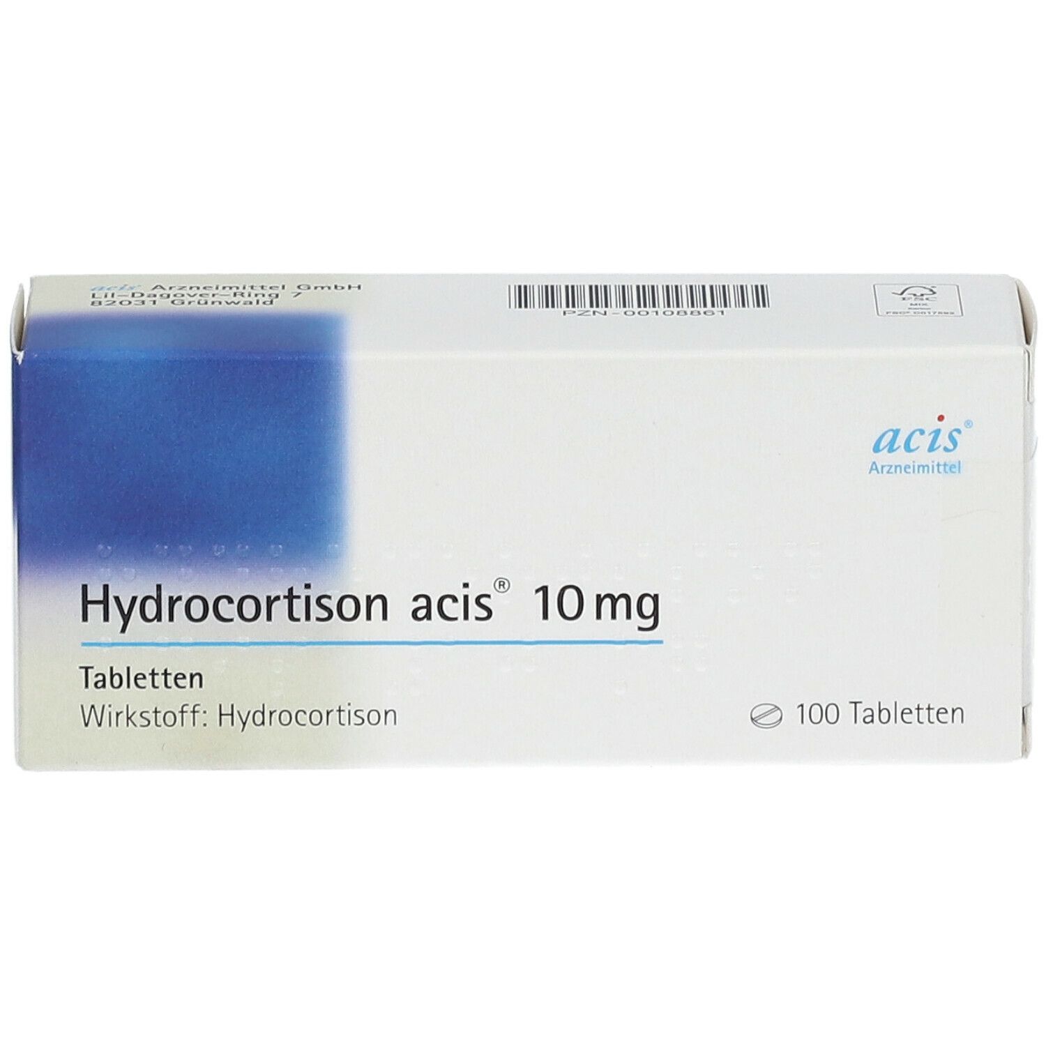 Hydrocortison acis® 10Mg