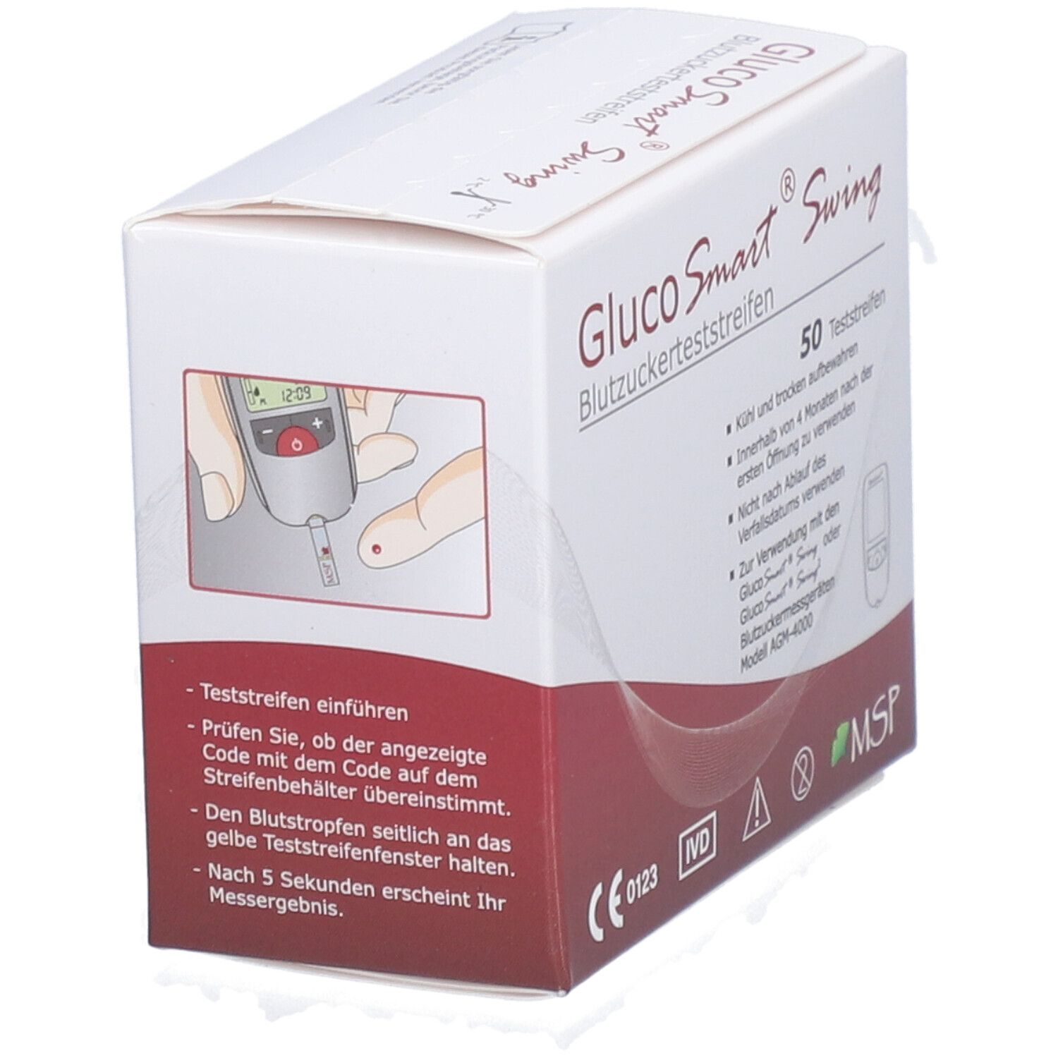 GLUCOSMART® Swing Blutzuckerteststreifen