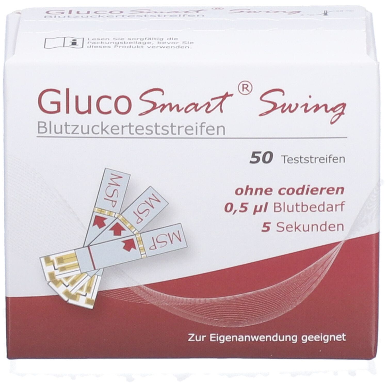 GLUCOSMART® Swing Blutzuckerteststreifen