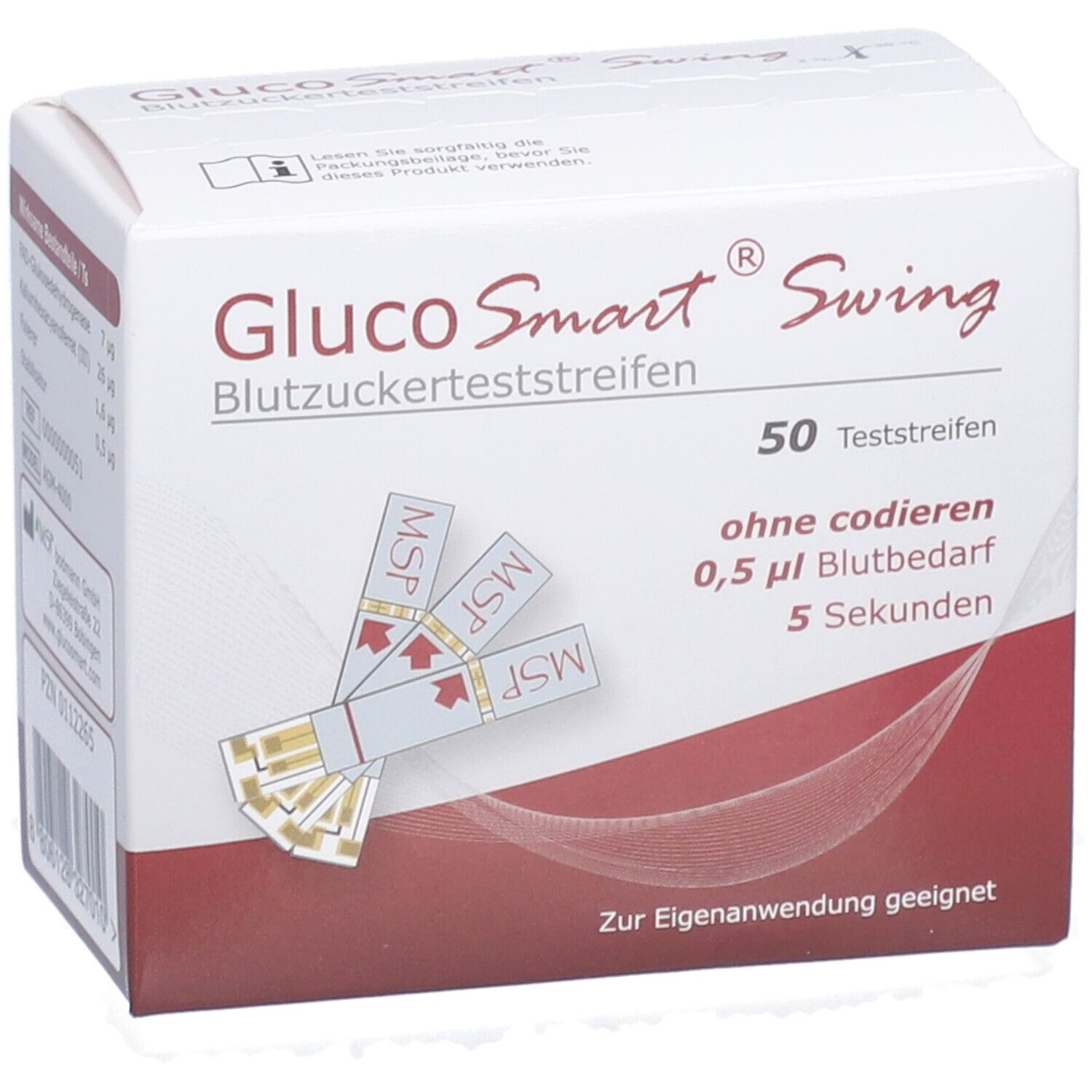 GLUCOSMART® Swing Blutzuckerteststreifen