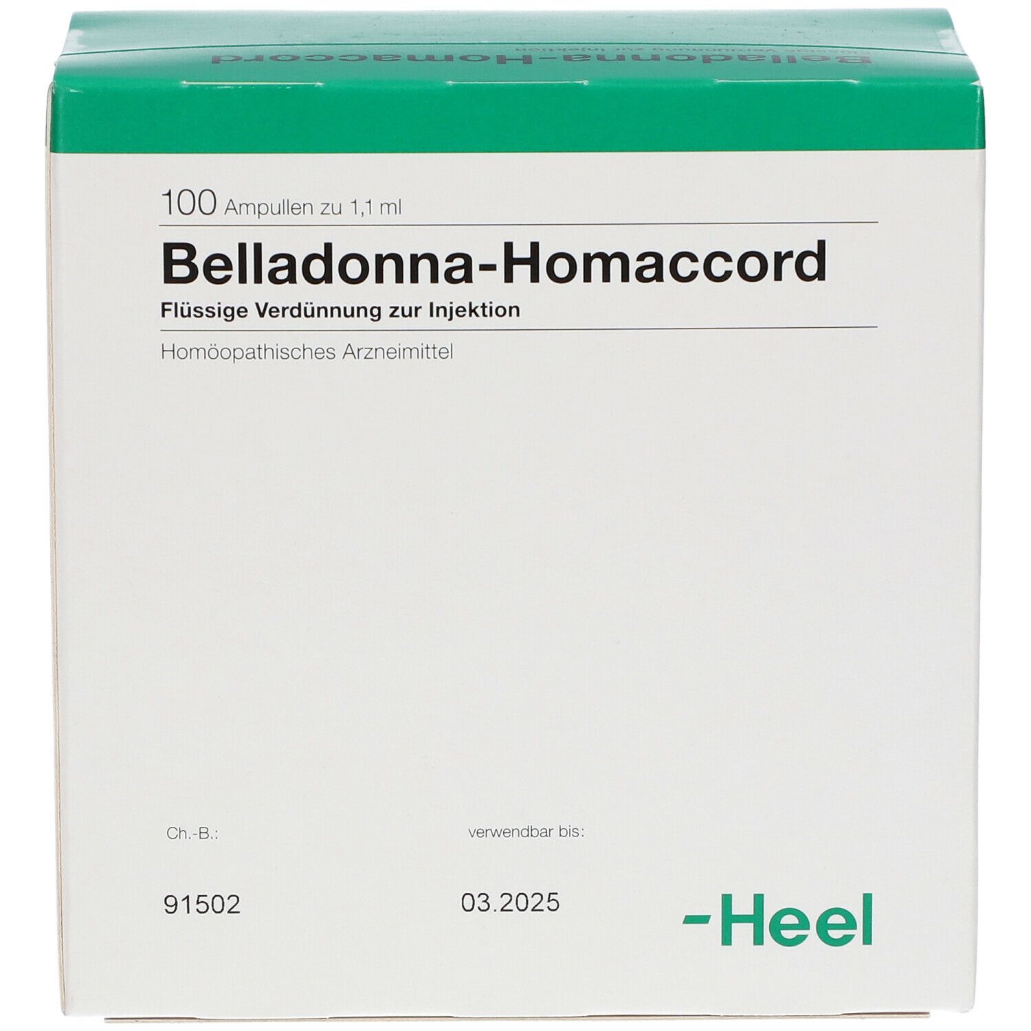 Belladonna-Homaccord® Ampullen
