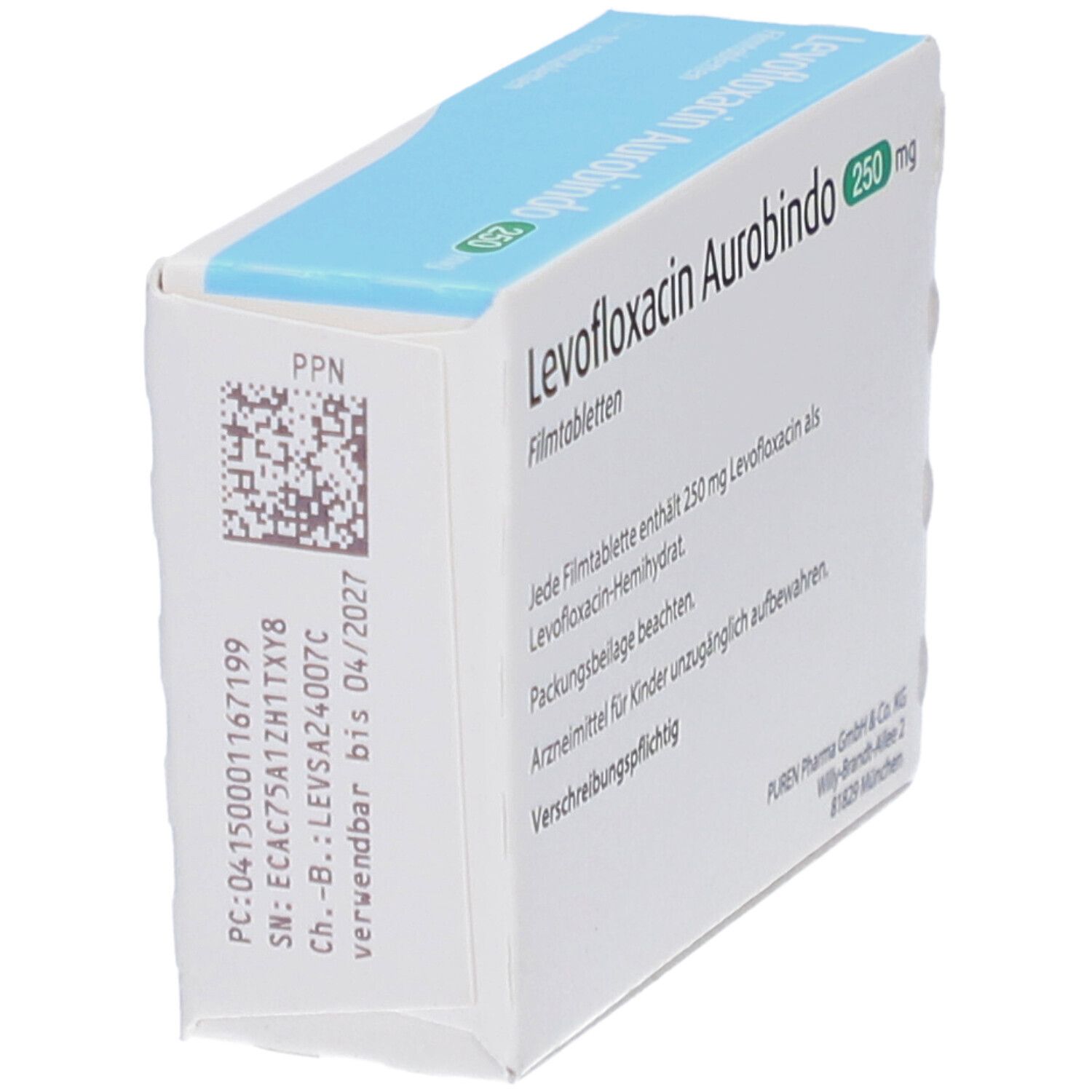 Levofloxacin Aurobindo 250 mg