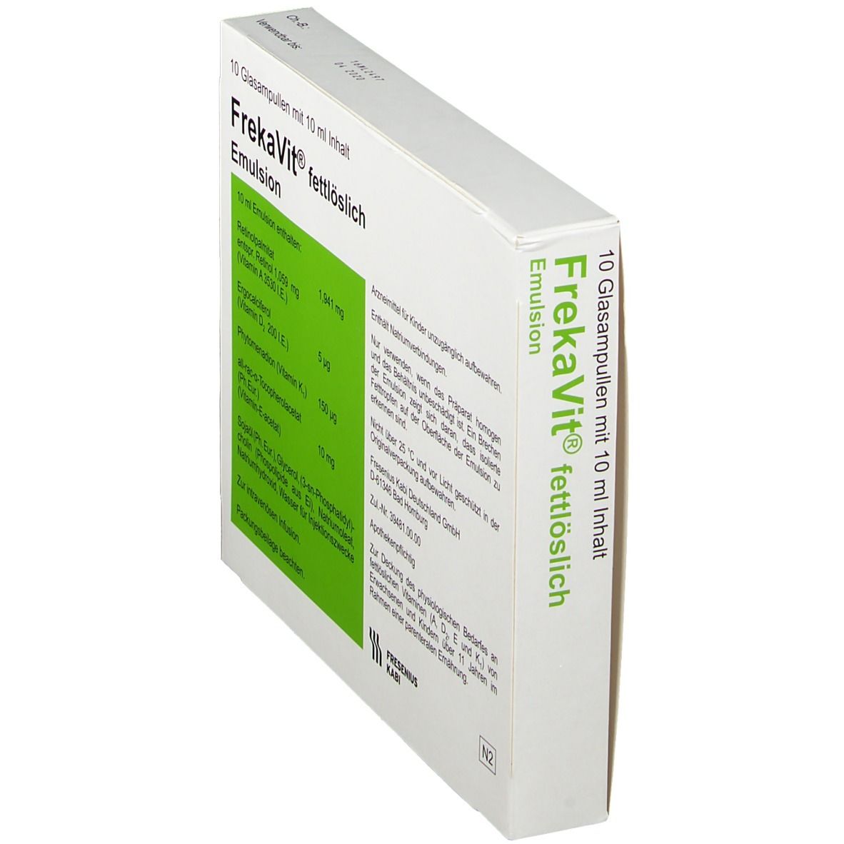 FrekaVit® fettlösliche Emulsion 10x10 ml Shop Apotheke