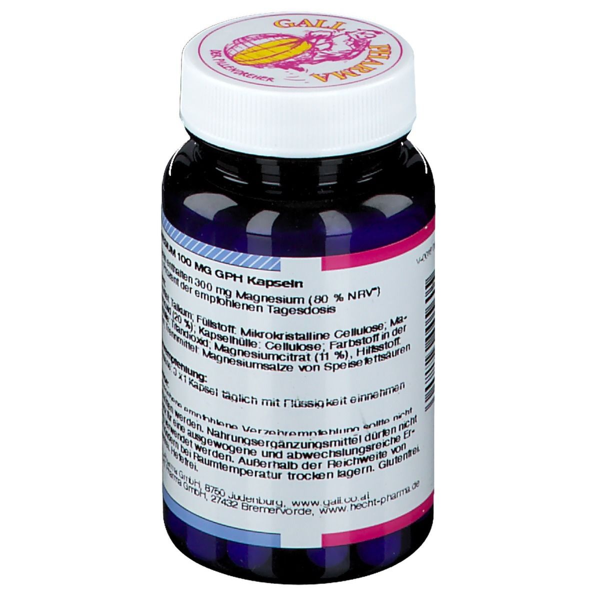 GALL PHARMA Magnesium 100 mg GPH Kapseln
