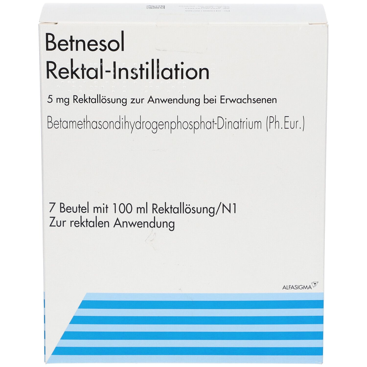 Betnesol Rektal-Instillation 100 ml Beutel