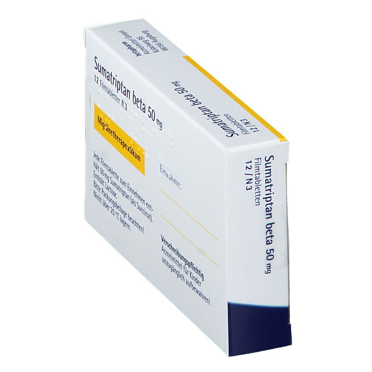 Sumatriptan beta 50 mg