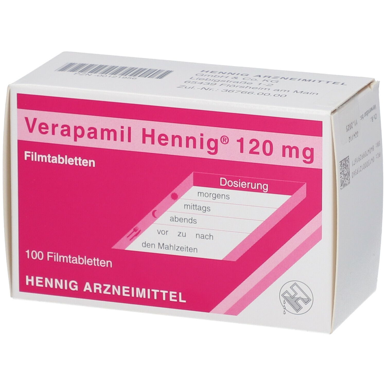 Verapamil Hennig® 120 mg