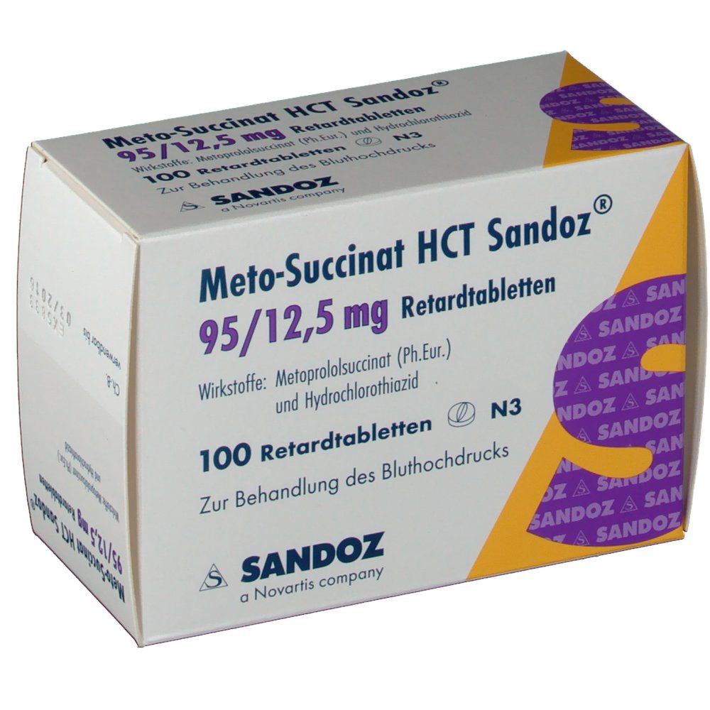 Meto-Succinat HCT 95/125 mg