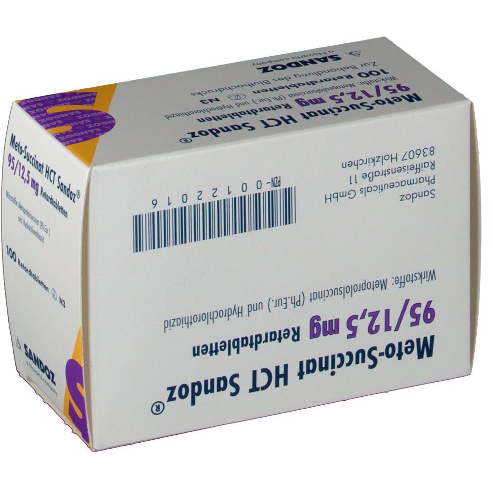 Meto-Succinat HCT 95/125 mg