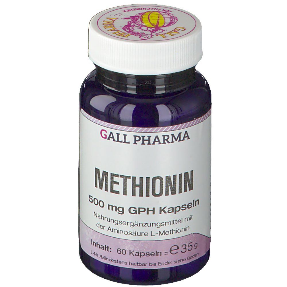 METHIONIN 500 mg GPH Kapseln