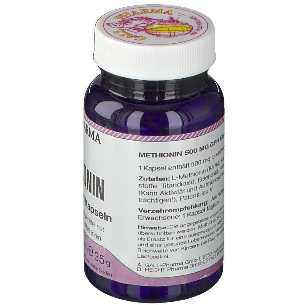 METHIONIN 500 mg GPH Kapseln