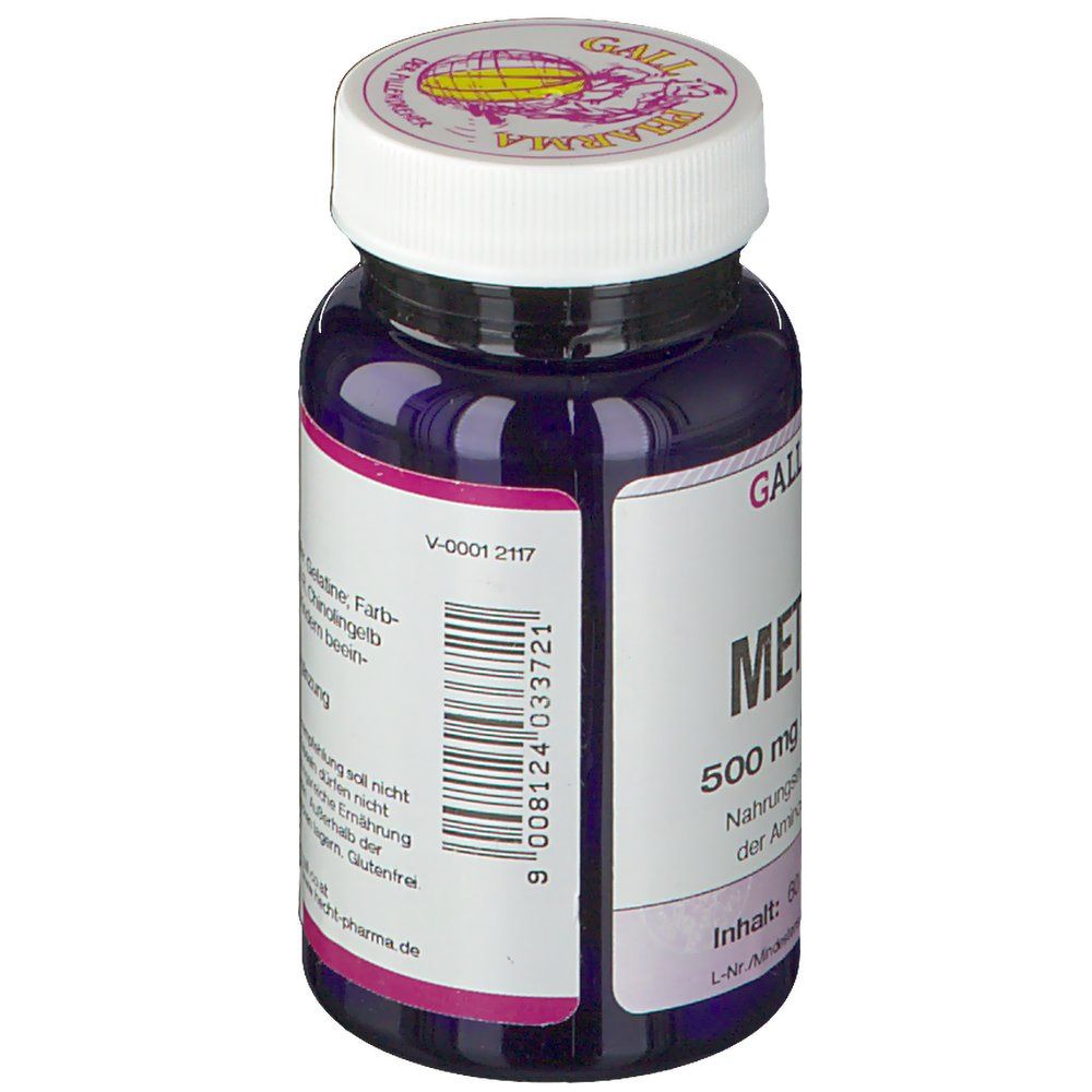 METHIONIN 500 mg GPH Kapseln