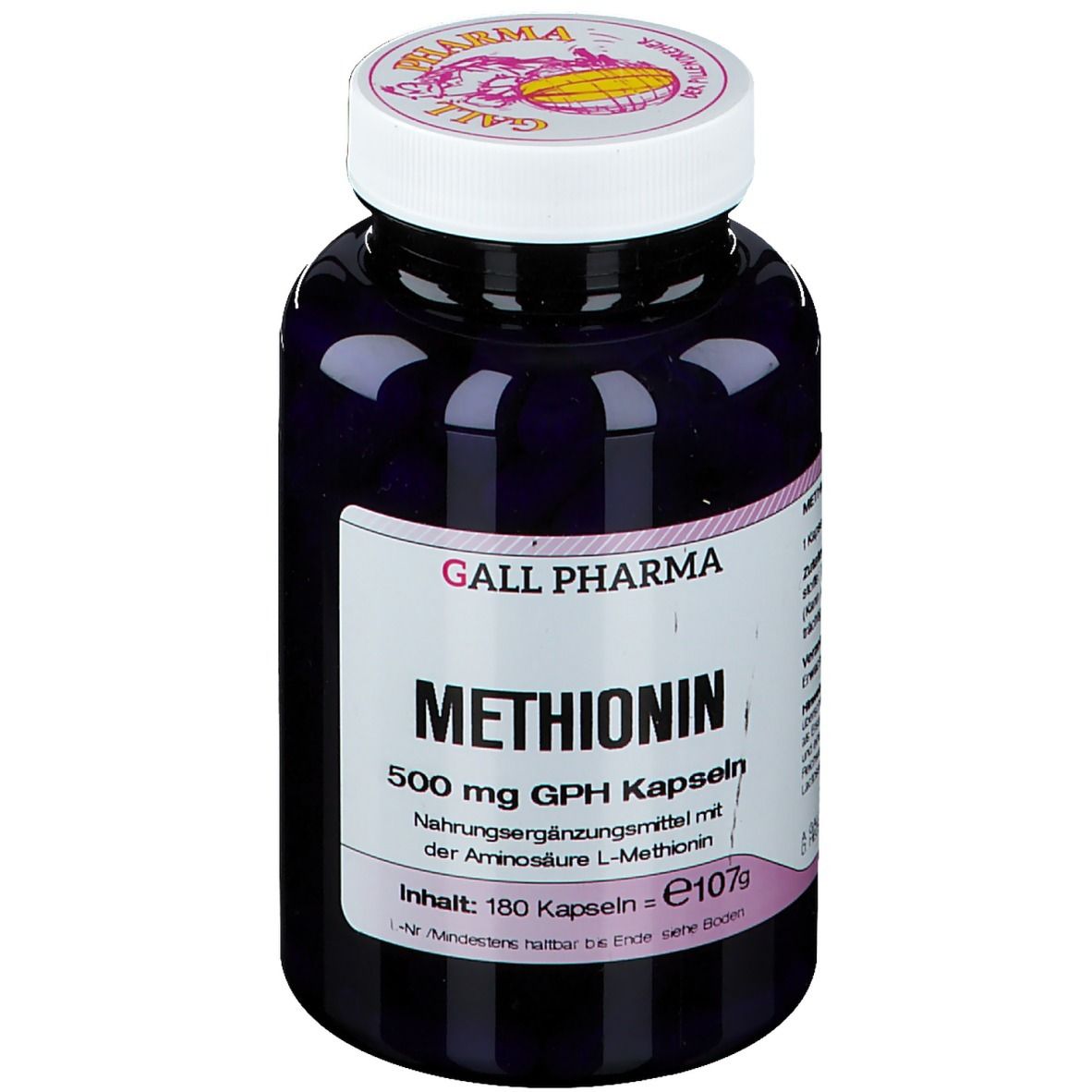 GALL PHARMA L-Methionine 500 mg GPH capsules