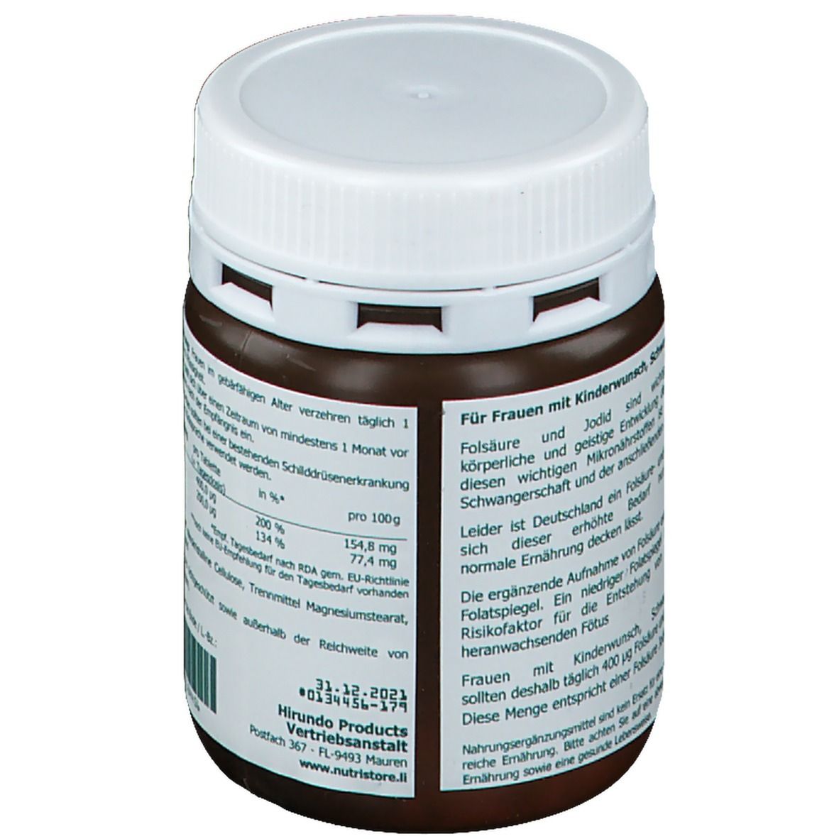 Folsäure Jodid Tabletten