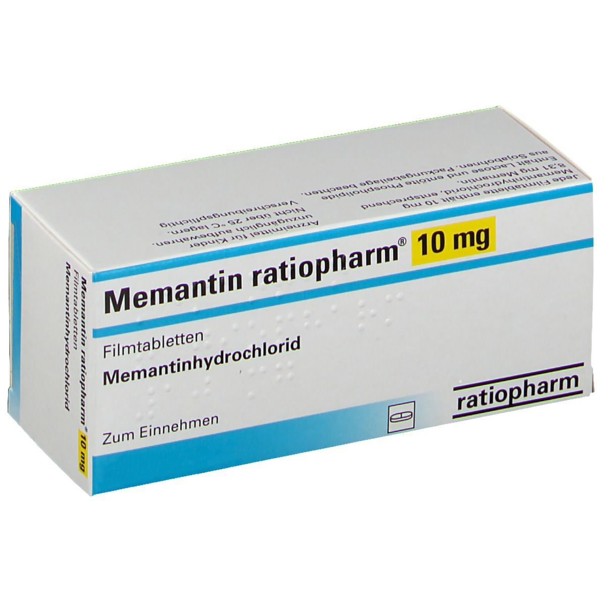 MEMANTIN-ratiopharm 10 mg Filmtabletten 42 St