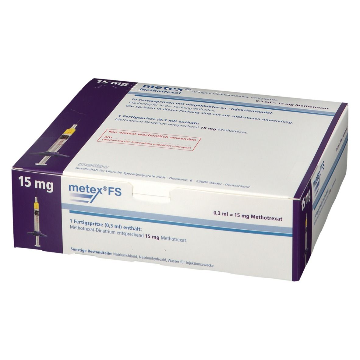 metex® FS 15 mg