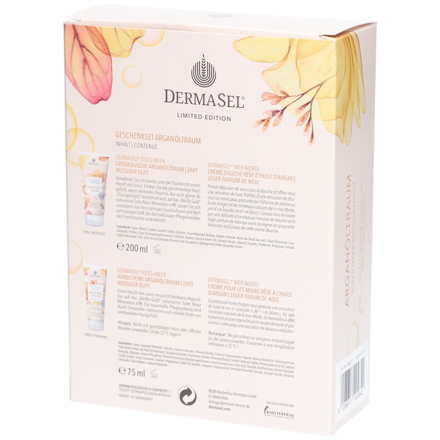 DERMASEL® Totes Meer Arganöl Traum Geschenkset