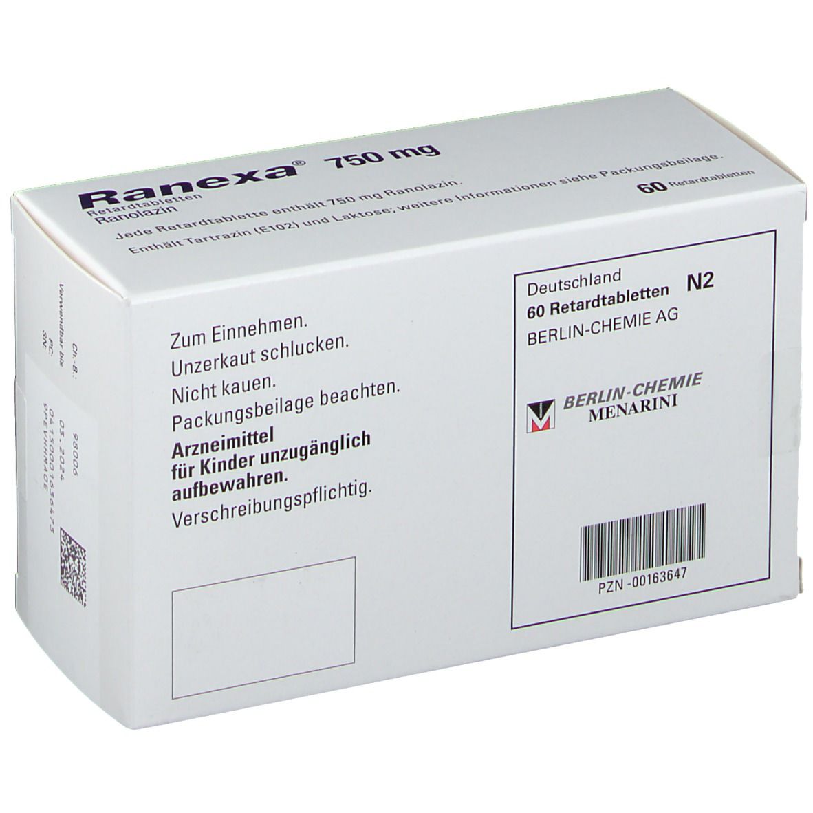 Ranexa® 750 mg