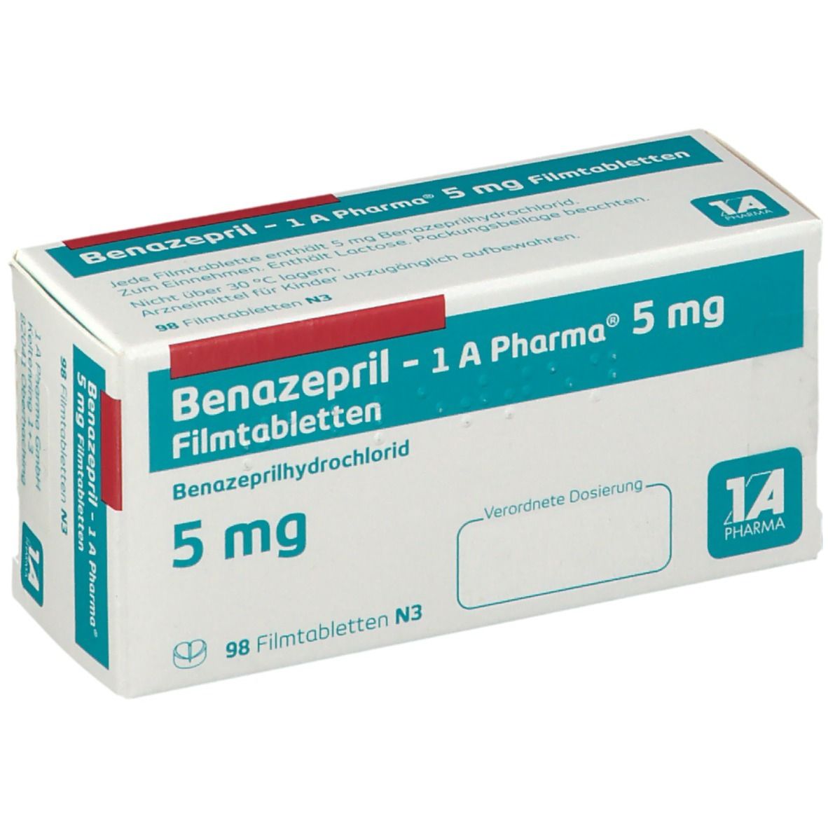 Benazepril 1A Pharma® 5Mg