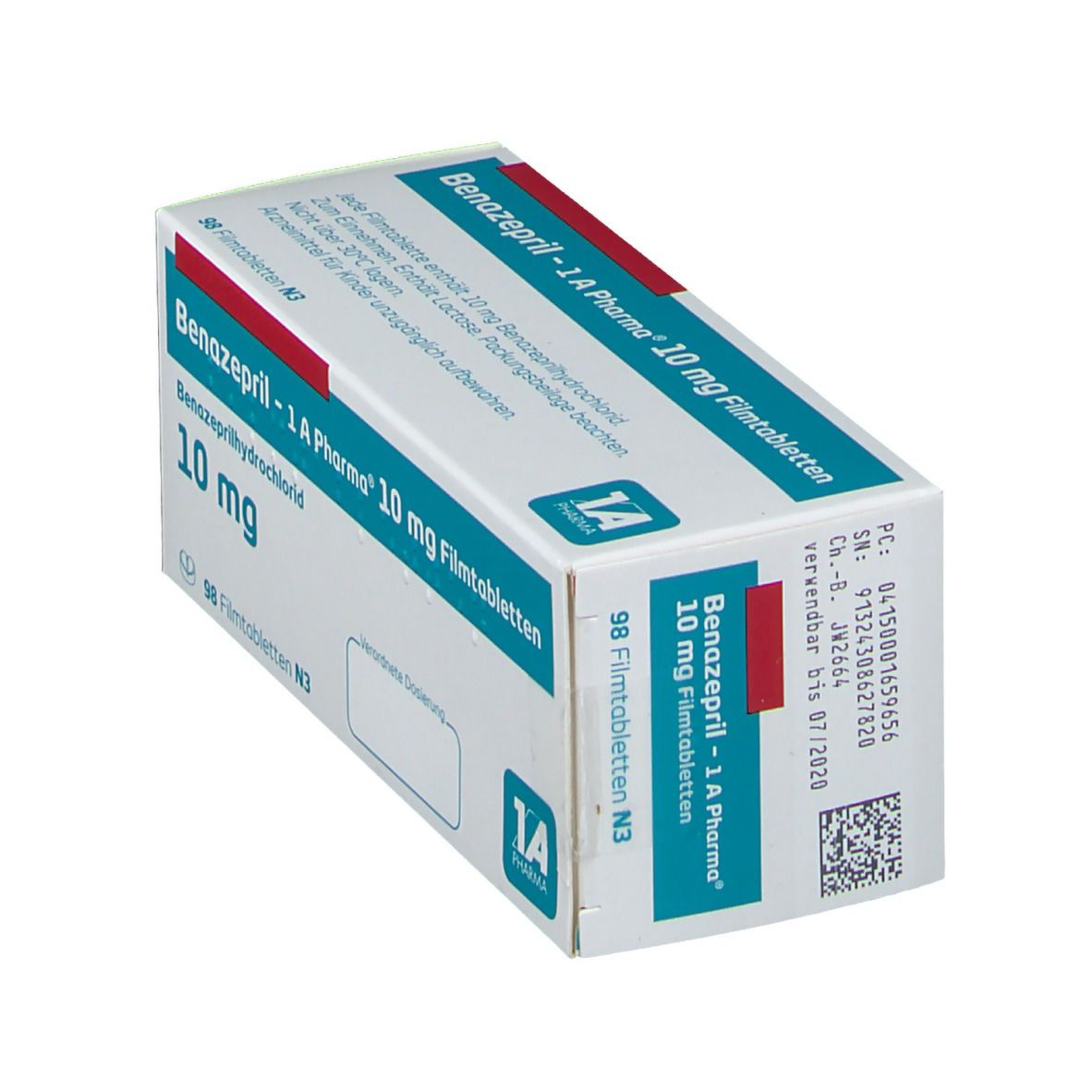 Benazepril 1A Pharma® 10Mg