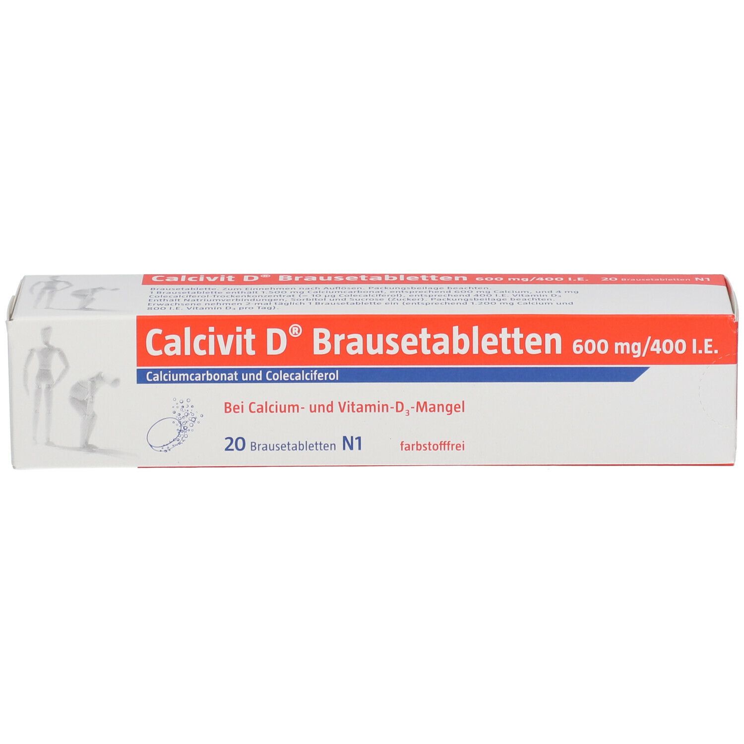 Calcivit D® Brausetabletten, 600 mg/400 I.E.