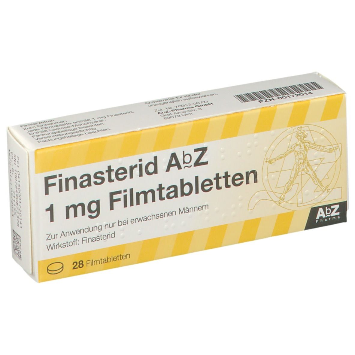 Finasterid AbZ 1 mg