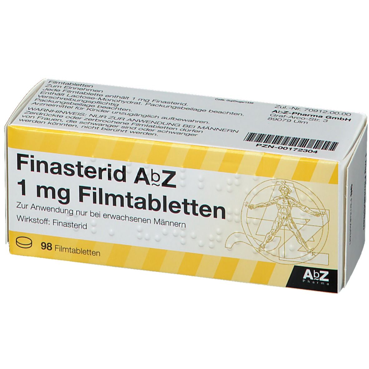 Finasterid AbZ 1 mg