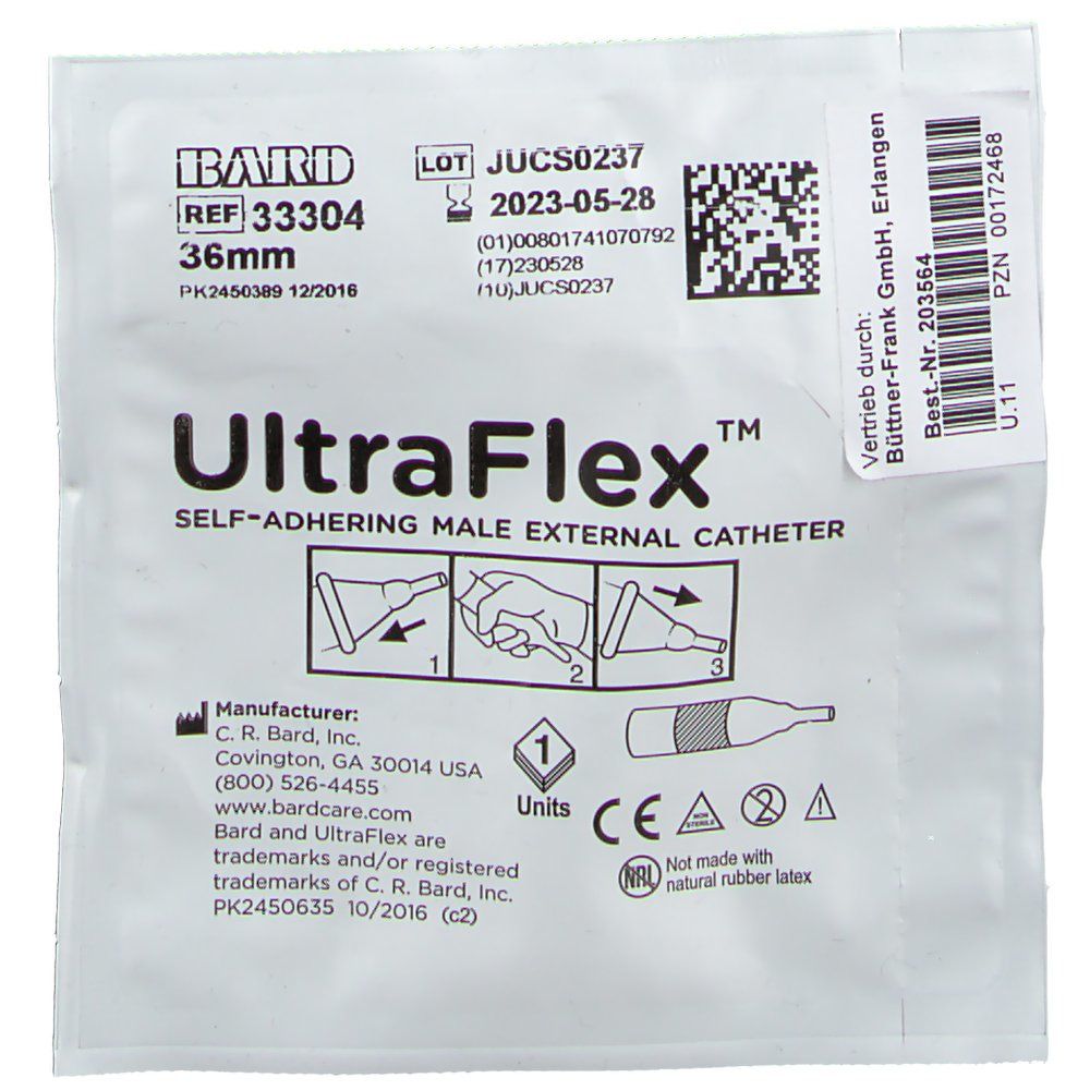 FRANK® Silikon-Urinal-Kondom Ultraflex