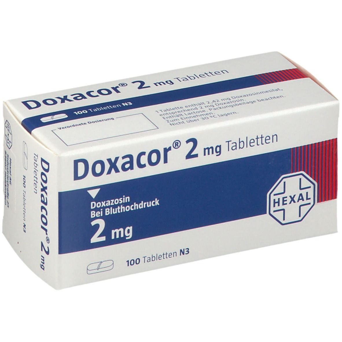 Doxacor 2 mg Tabletten 100 St