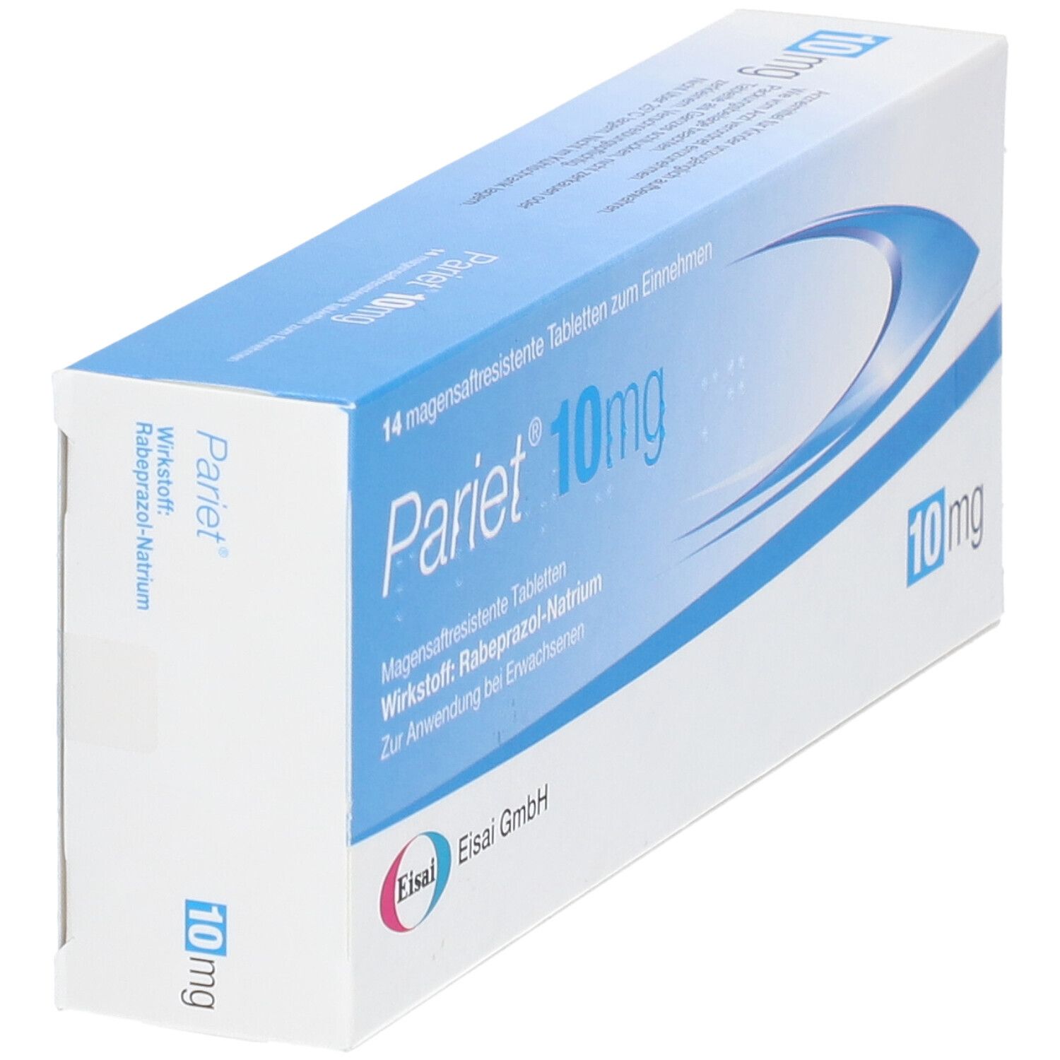 Pariet Eisai 10 mg magensaftresistente Tabletten 14 St magensaftresistent